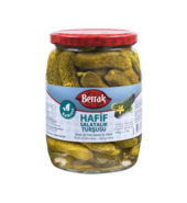 Berrak Gherkin Pickles Diet (720 ml Glass)