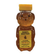 Honey Brother Clover Honey – Bears 12 oz Plastic