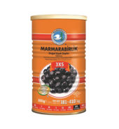 Marmarabirlik Gemlik Black Olives 3XS Lux (800 gr) Can