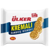 Ulker Kremali Sandvic Biskuvi / Ulker Cream Biscuit – 244 GR