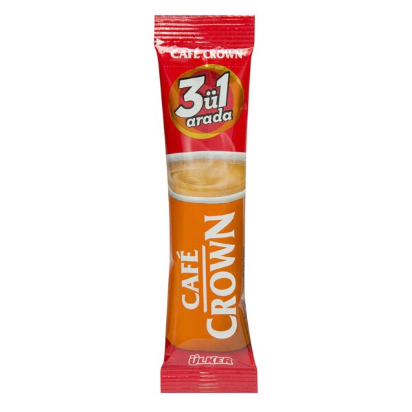 Cafe Crown 3 in 1 Sekerli / 3 in 1 W/ Sugar - 12 GR