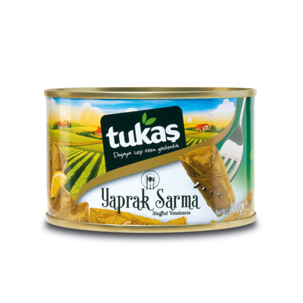 Tukas Yaprak Sarmasi Konserve / Stuffed Grape Leaves / Can - 2 KG