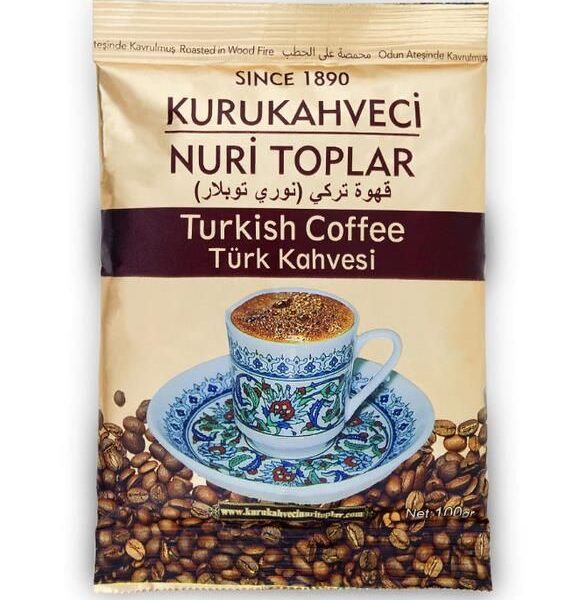Kurukahveci Nuri Toplar Turk Kahvesi / Turkish Coffee - 100 GR