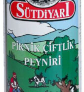 Sutdiyari Tam Yagli Piknik Beyaz Peynir / Full Fat Picnic Feta Cheese 60 % Fat – 800 GR / in Tin
