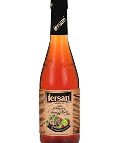 Fersan Filtresiz Uzum Sirkesi / Detox Grape Vinegar with the Mother - in Glass / 500 ML