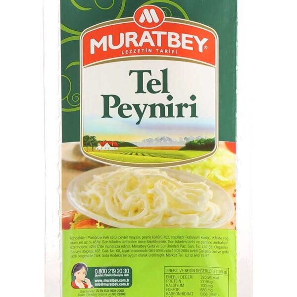 Murat Bey Tel Peyniri / Shalal Cheese - 200 Gr.