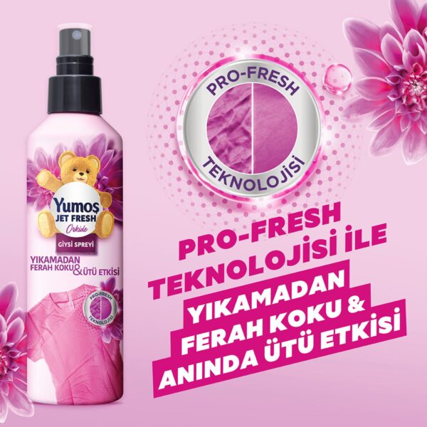 Yumos Giysi Spreyi Orkide / Spray Orchid - 200 ML