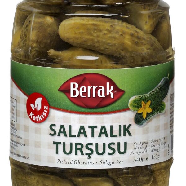 Berrak Salatalik Tursusu / Pickled Gherkins - 340 GR