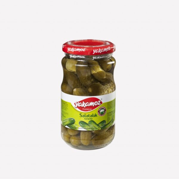 Yakamoz Kornison Salatalik Tursusu / Cornichon Cucumber Pickles No: - 375 GR / 370 ML