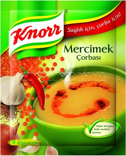 52f0658f568d57feda41b77428257be4 Knorr Mercimek Corbasi / Lentil Soup - 76 GR - Image 1