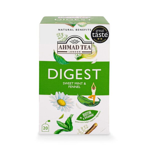 Ahmad Tea Digest - Sweet Mint & Fennel - 20 Tea Bags