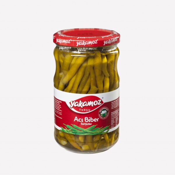 Yakamoz Aci Biber Tursusu / Hot Pepper Pickles - 650 GR / 720 ML