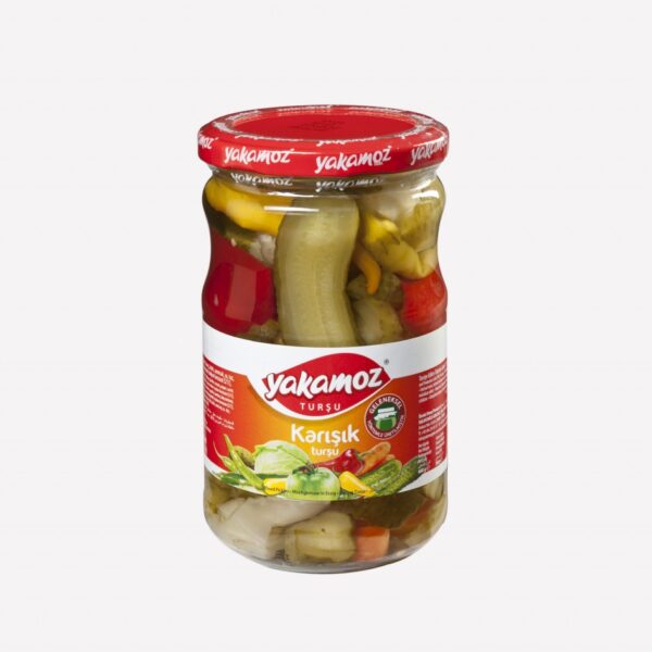 Yakamoz Karisik Tursu / Mixed Pickles - 680 GR / 720 ML