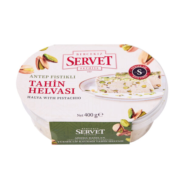 Servet Helva Antep Fistikli / Halva with Pistachio - 400 GR