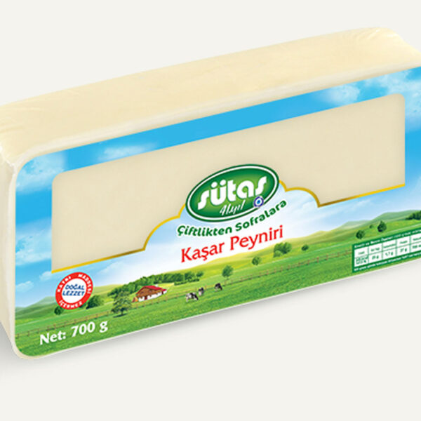 Sutas Kasar Peyniri / Kashkaval Cheese 700 Gr.