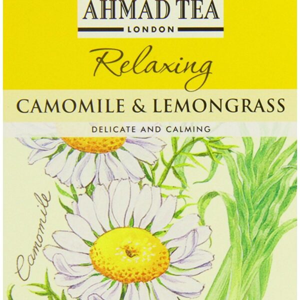 Ahmad Tea Papatya Cayi / Camomile & Lemon Grass Tea - 20 Tea Bags