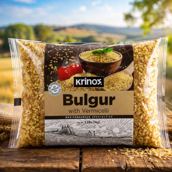 Krinos Bulgur Sehriyeli / Bulgur Vermicelli - 1 KG