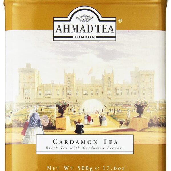 Ahmad Tea Kakuleli Siyah Cay/ Black Tea with Cardamon - 500GR Tin