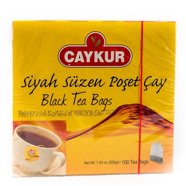 Caykur Suzen Bardak Poset Siyah Cay / Black Tea ( Glass) 100 Tea Bag - 200 GR