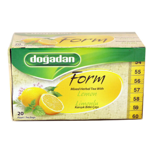 Dogadan Form Limonlu Karisik Bitki Cayi / Form Mixed Herbal Tea with Lemon 20 Tea Bags - 40 GR