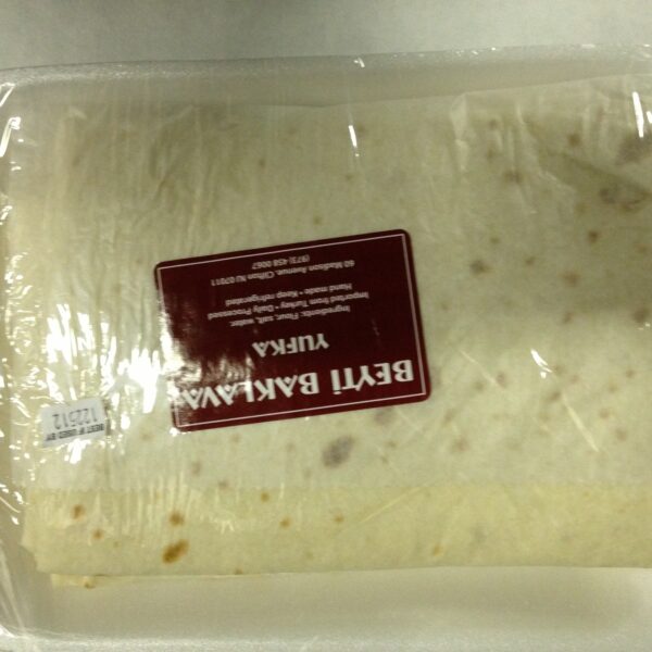 Beyti Taze Yufka 4 Yaprak / Fresh Fillo Dough 4 Pieces