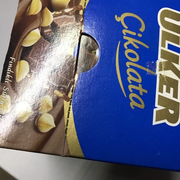 Ulker Cikolata Findikli Kutu 6*65 GR / Chocolate Hazelnut Box - 6*65 GR