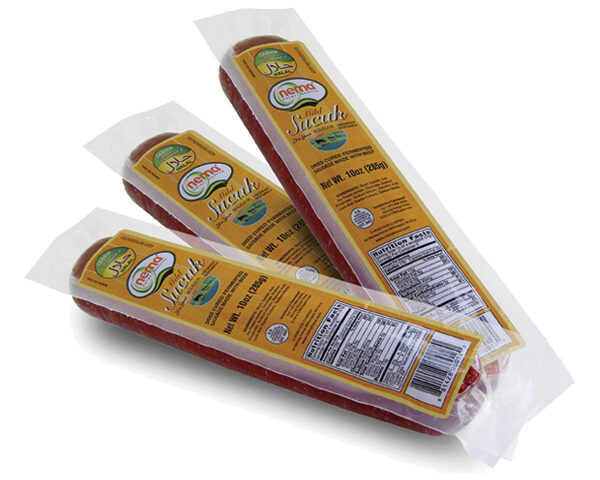 Nema Acisiz Cubuk Sucuk / Mild Stick Soujouk - 285 GR / 10 OZ Vacuum Pack