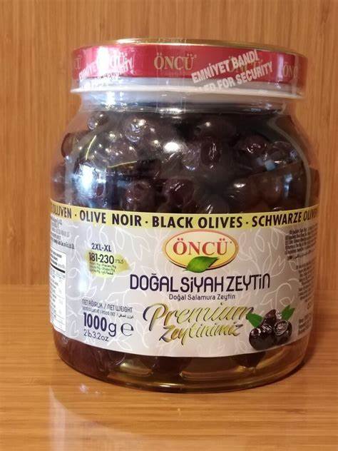 OIP_cgvg-z8 Oncu Siyah Zeytin Premium Xl - 2 Xl / Oncu Black Olives Premium Xl - 2 Xl Size - 1000 GR - Image 1