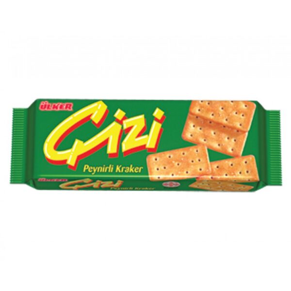 Ulker Cizi / Salted Cheese Crackers - 63 GR