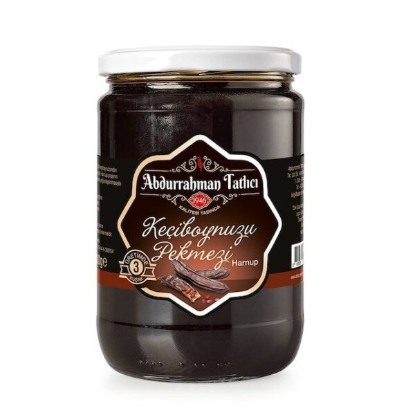 Abdurrahman Tatlici Keciboynuzu Pekmezi / Carob Molasses - 380 GR - in Jar