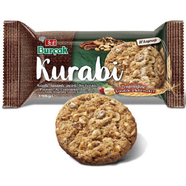 Eti Burcak Kurabi with Nuts - 198 GR