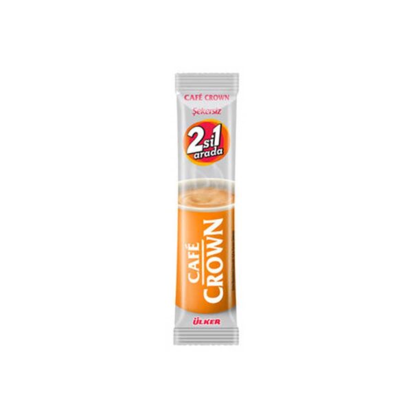 Cafe Crown 2 in 1 Sekersiz / 2 in 1 No Sugar - 11 GR