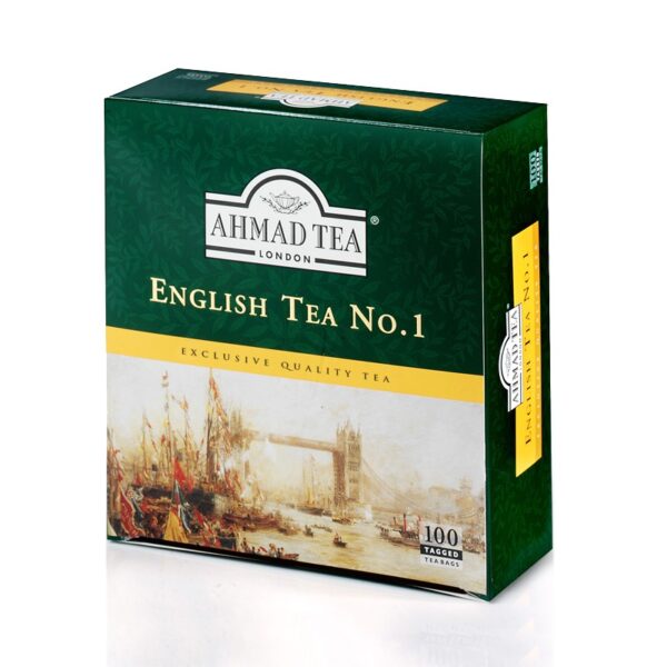 Ahmad Tea English Tea No:1 - 100 Tea Bags / 200 GR
