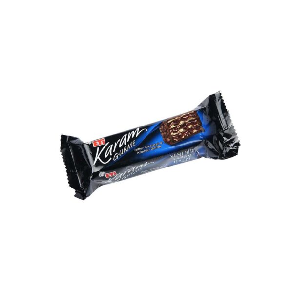 Eti Karam Gurme Bitter Cikolatali & Kremali Gofret / Karam Wafer with Dark Chocolate and Cream 50 GR