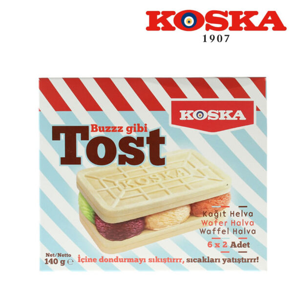 Koska Wafer Halva Tost 140 GR
