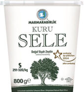 Marmarabirlik Kuru Sele Siyah Zeytin / Dried Cured Black Olives – 800 GR