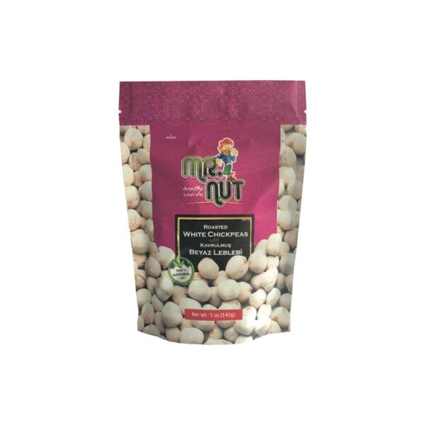 Mr.nut Kavrulmus Beyaz Leblebi / Roasted White Chickpeas - 142 GR