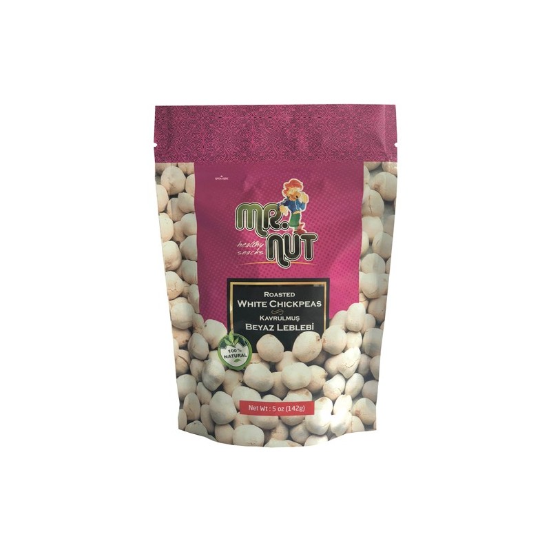 mr-nut-beyaz-leblebi-white-chickpeas Mr.nut Kavrulmus Beyaz Leblebi / Roasted White Chickpeas - 142 GR - Image 1