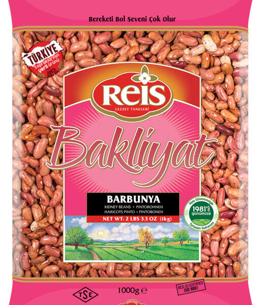 Reis Barbunya Fasulye / Red Kidney ( Cranberry ) Beans - 1 KG
