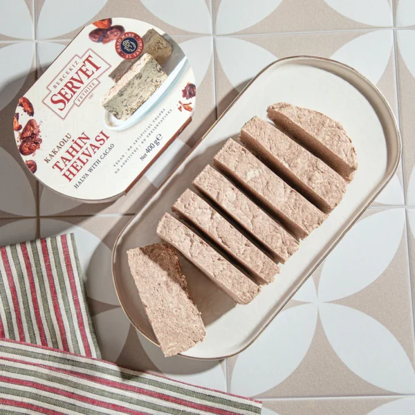 Servet Helva Kakaolu / Halva with Cocoa - 400 GR