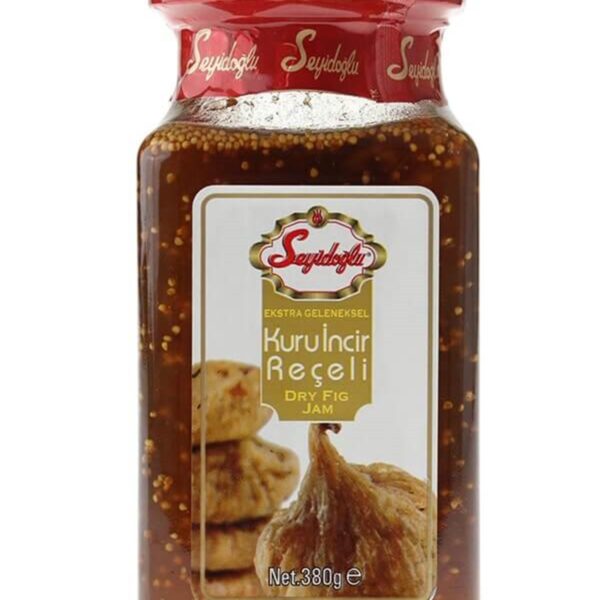 Seyidoglu Kuru Incir Receli / Dried Fig Preserves - 380 GR / 13.4 OZ in Glass