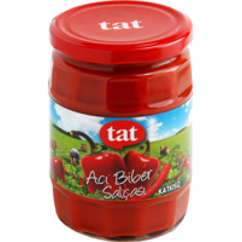tat_aci_biber_580cc_cam2-500x500-1 Tat Aci Biber Salcasi/ Pepper Paste Hot 550 GR - Image 1