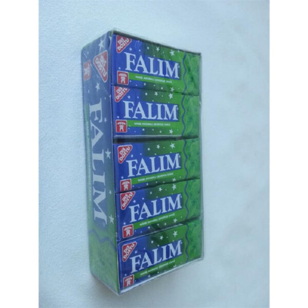 Falim Nane Aromali Sakiz / Bubble Gum W/Mint Flavor - 5 X 20 Pack